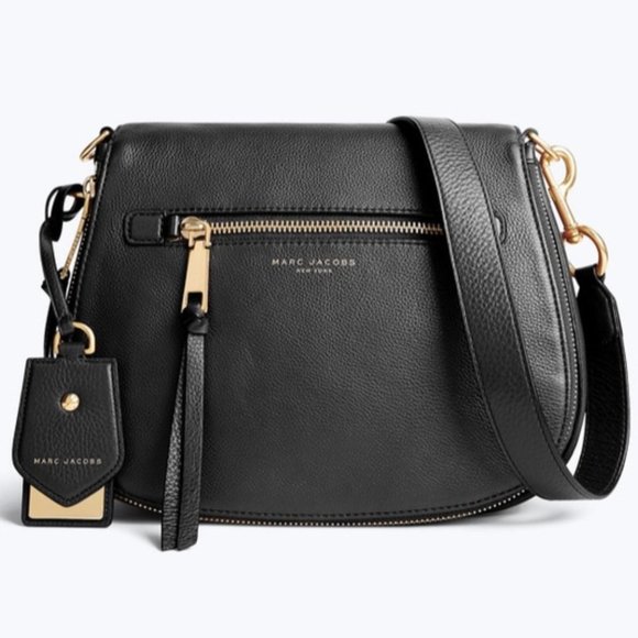 Marc Jacobs Bags Marc Jacobs Saddle Bag Black Poshmark